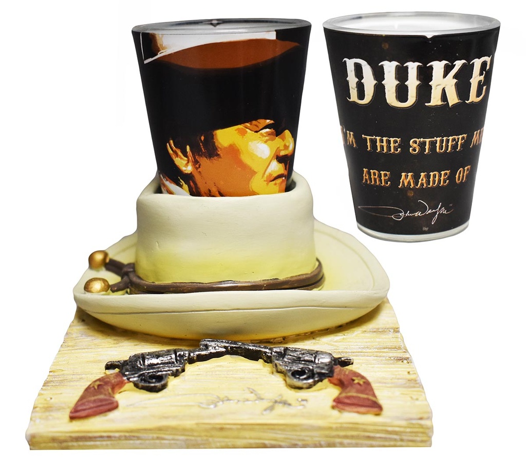 John Wayne Shot Glass - Hat Base