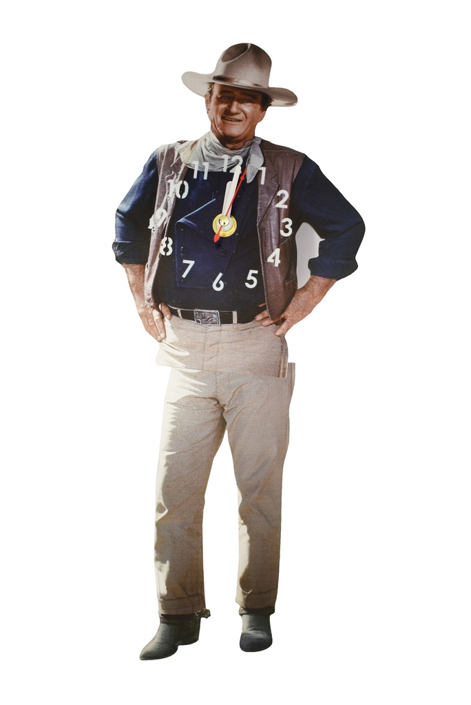 John Wayne Clock - Swing Legs