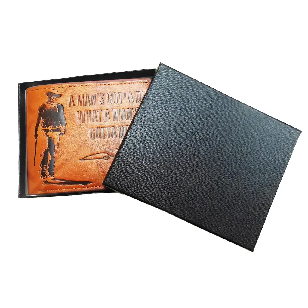 John Wayne Wallet - A Man's Gotta Do