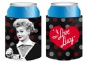 Lucy Huggie/Koozie - Blk & Red