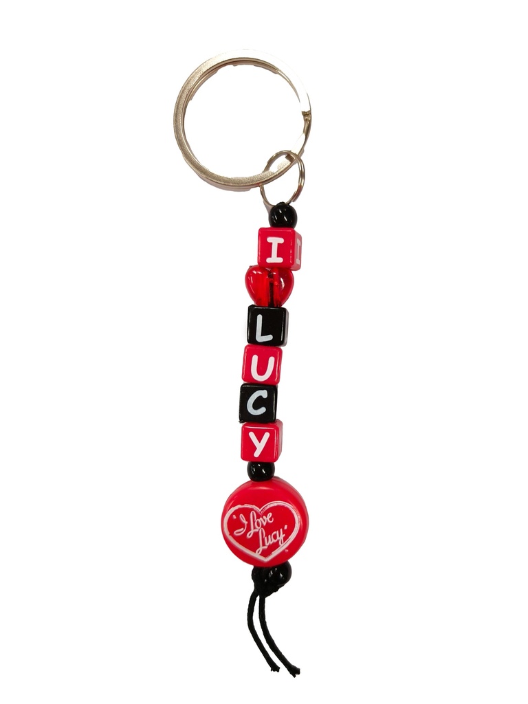 Lucy Keychain - Block Dice