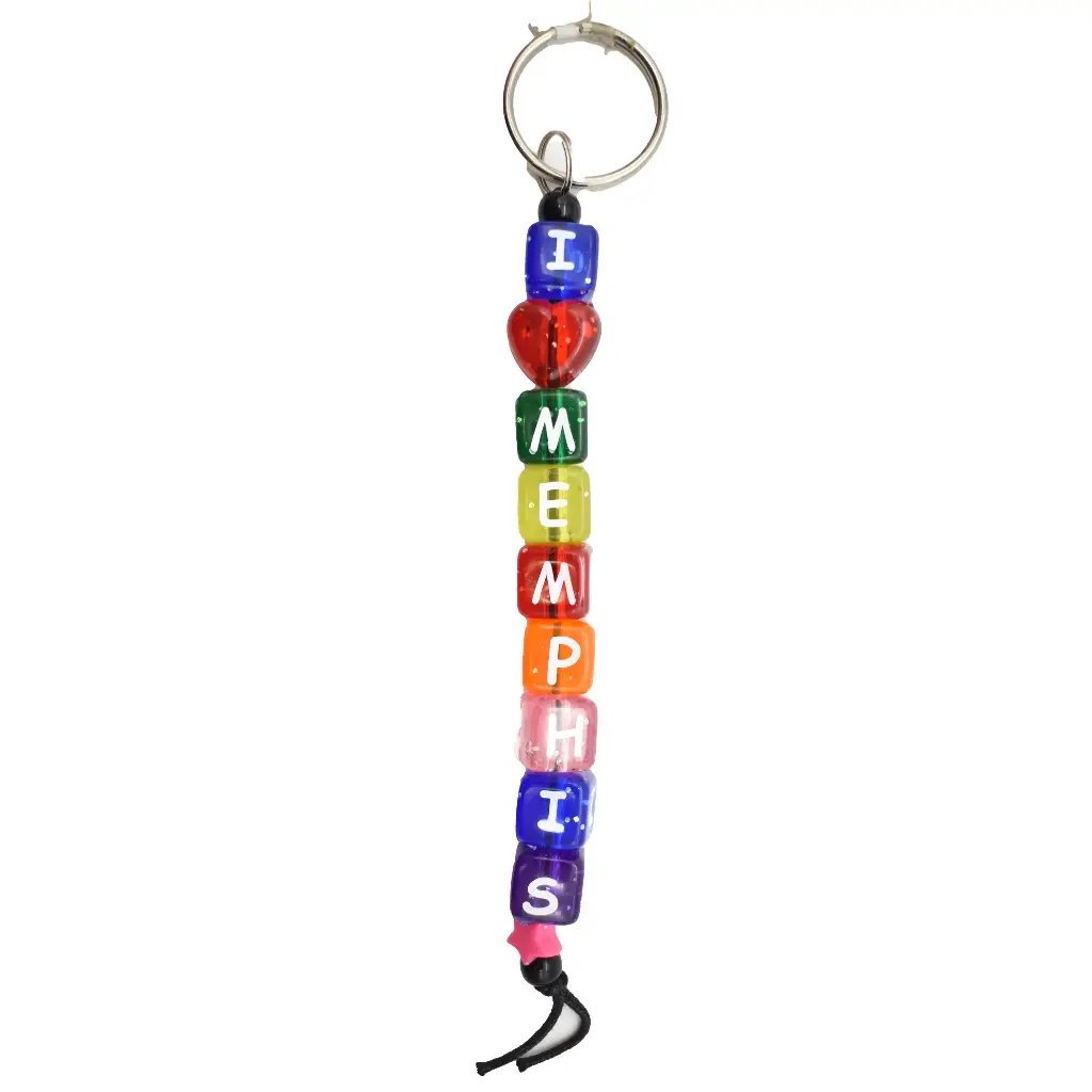 Memphis Key Chain - Block Dice