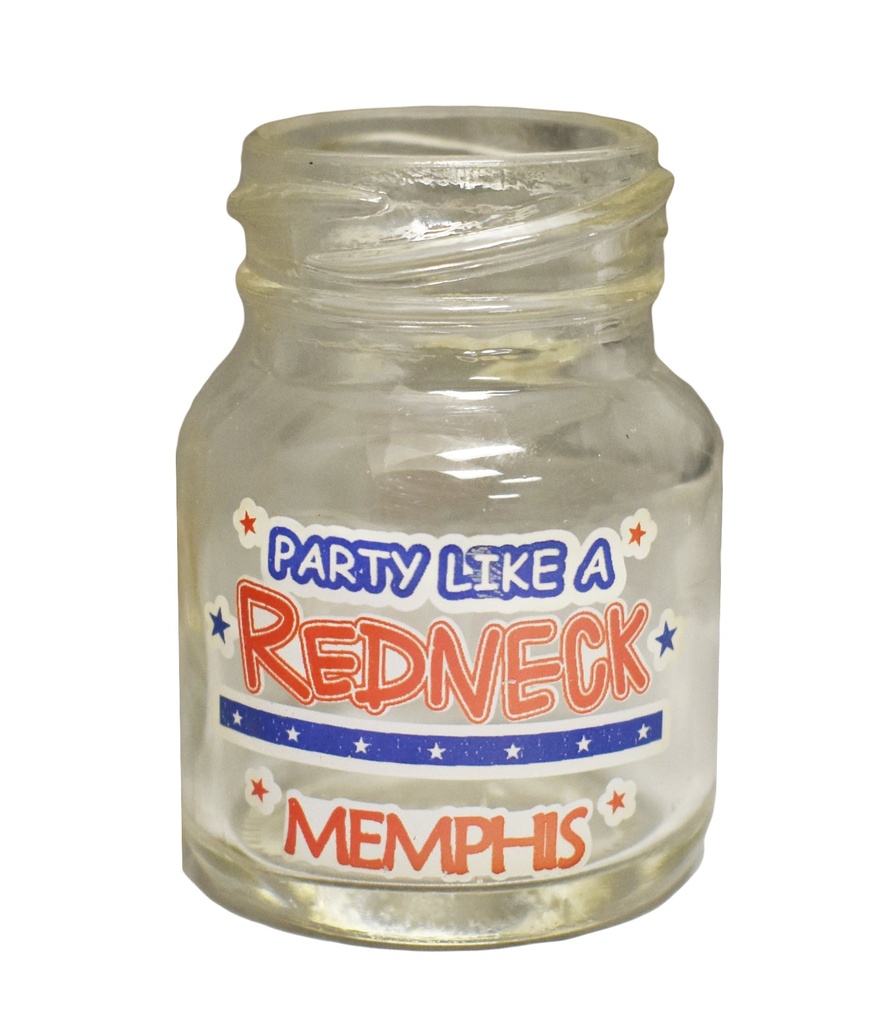 Memphis Shot Glass - Mason Jar Redneck