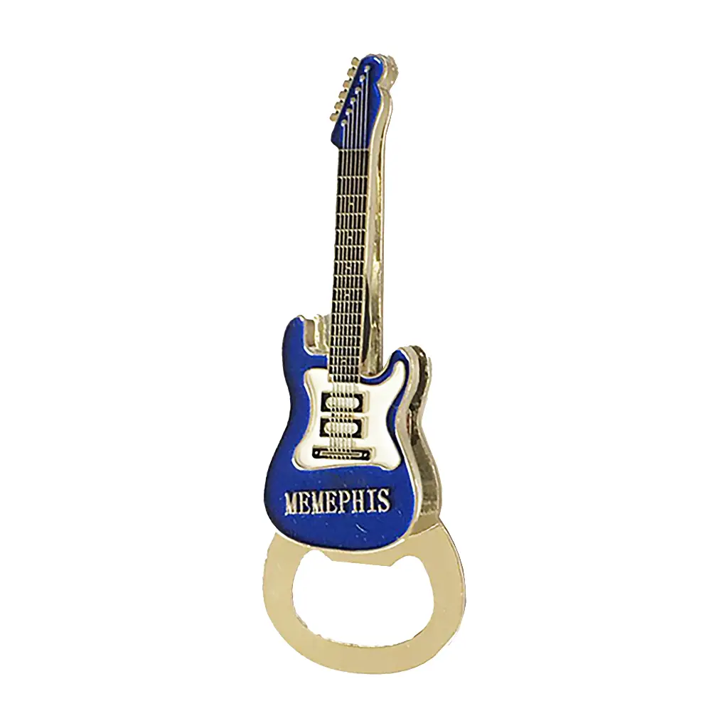 Memphis Bottle Opener & Magnet - Guitar Clip