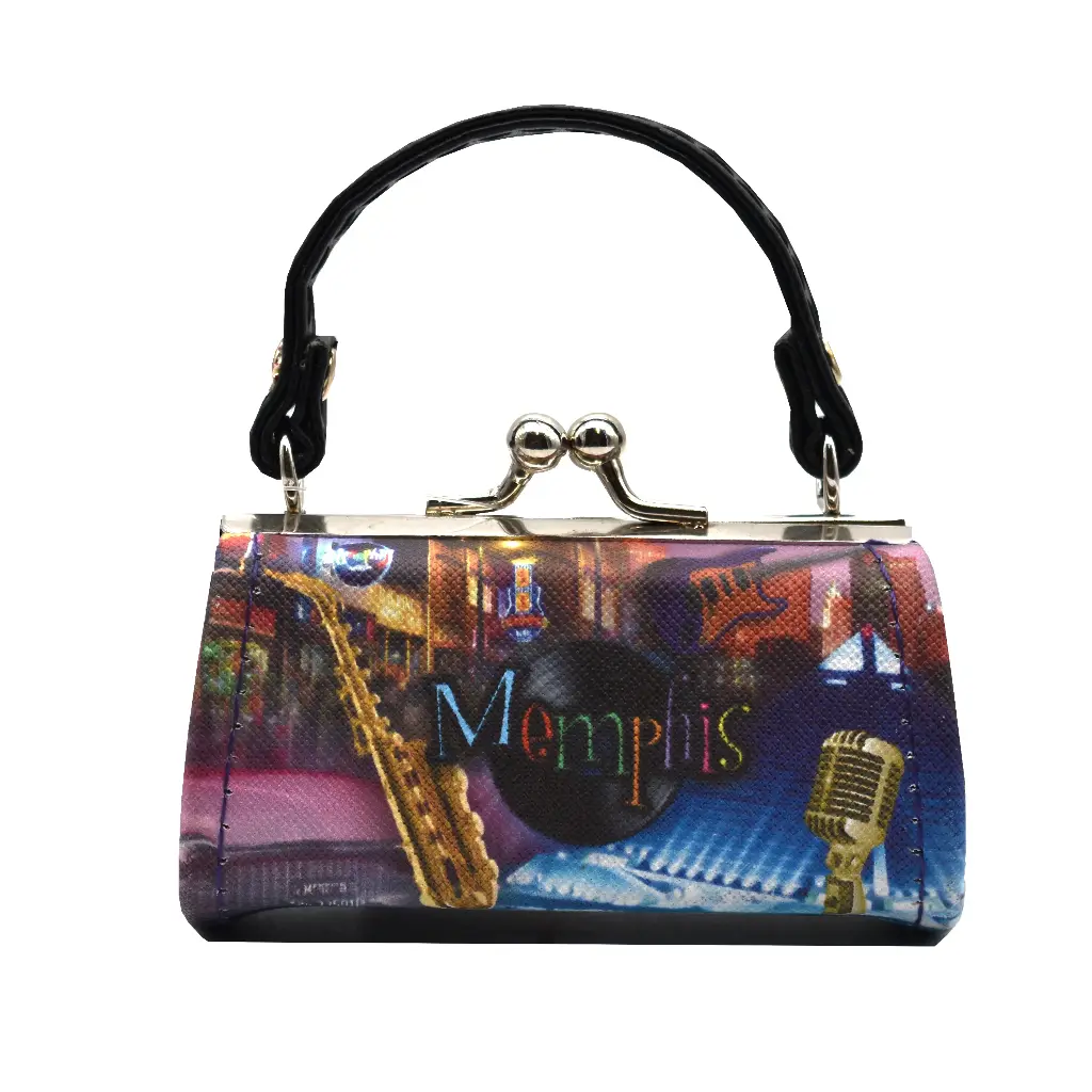 Memphis Mini Purse - Collage