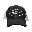 Memphis Cap/Trucker Hat - Blk&Wht