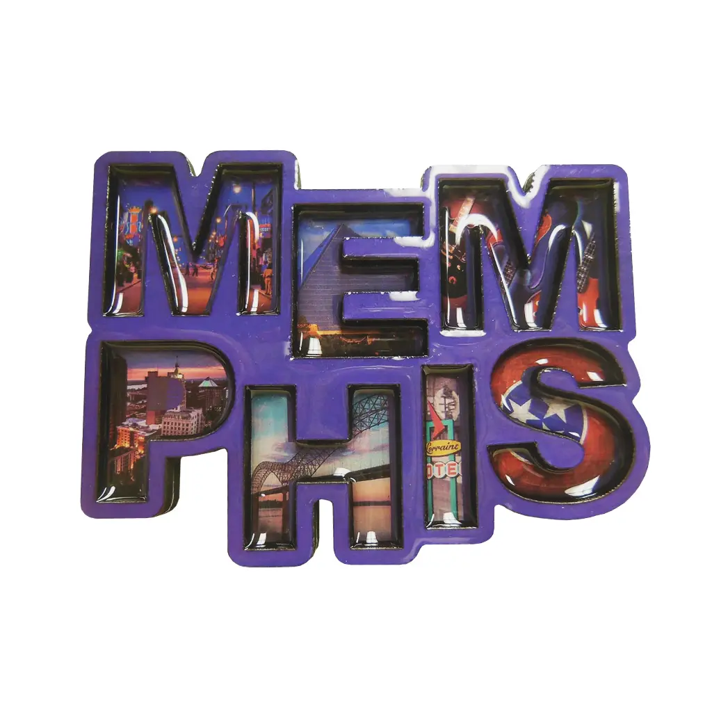 Memphis Magnet - Laser Letters