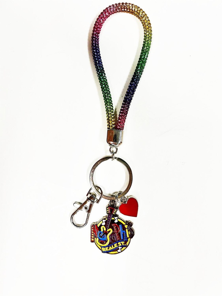 Memphis Key Chain - Wristlet w/Charms