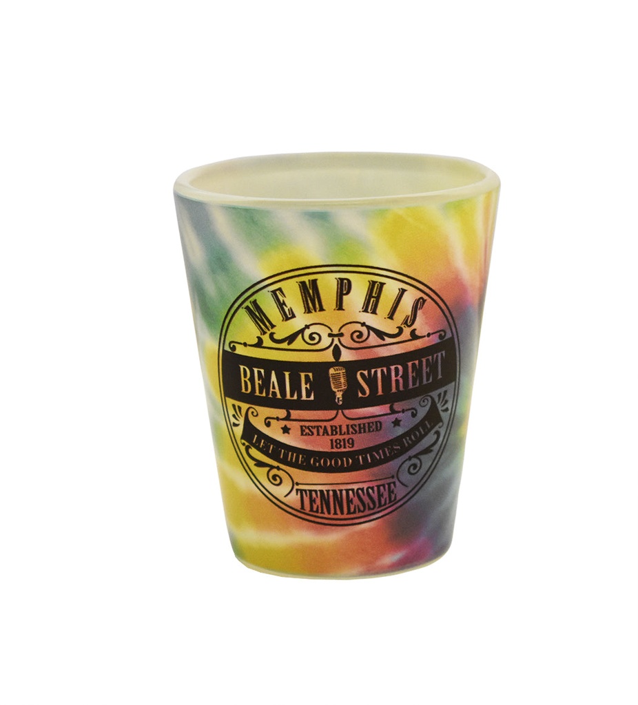 Memphis Shot Glass - Tie Dye