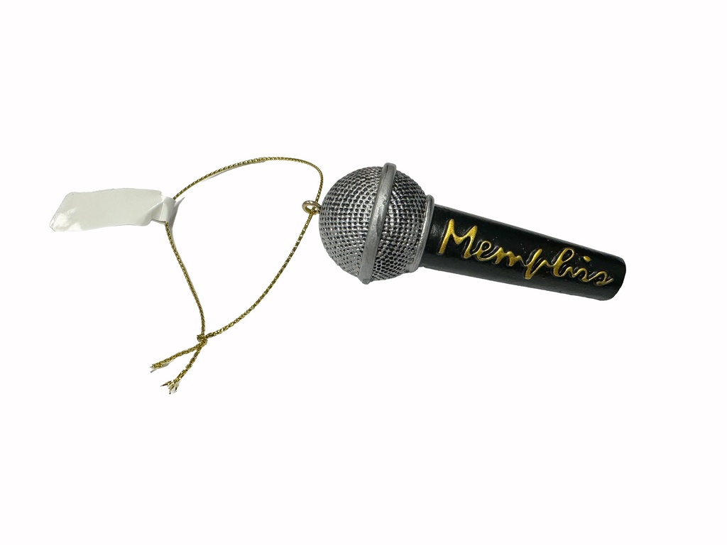 Memphis Ornament - Microphone Resin