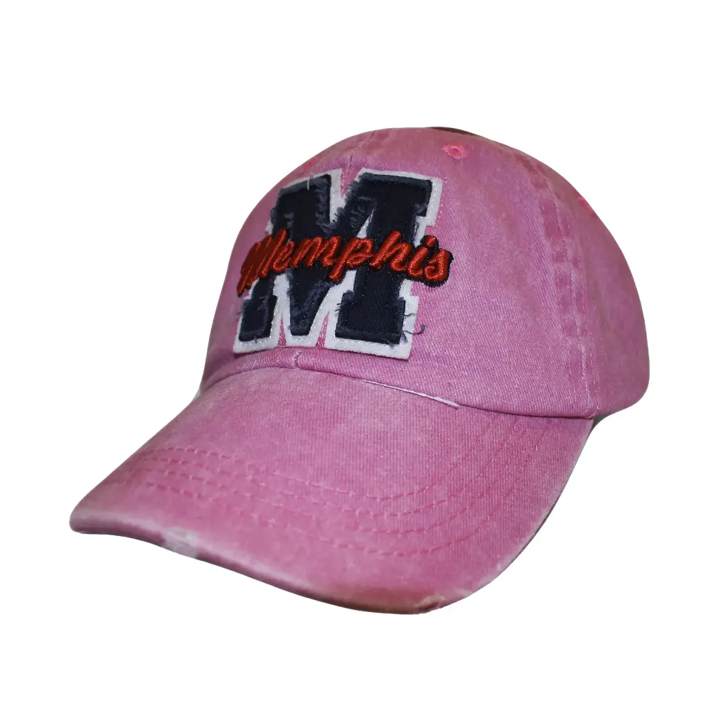 Memphis Cap - Pink Denim