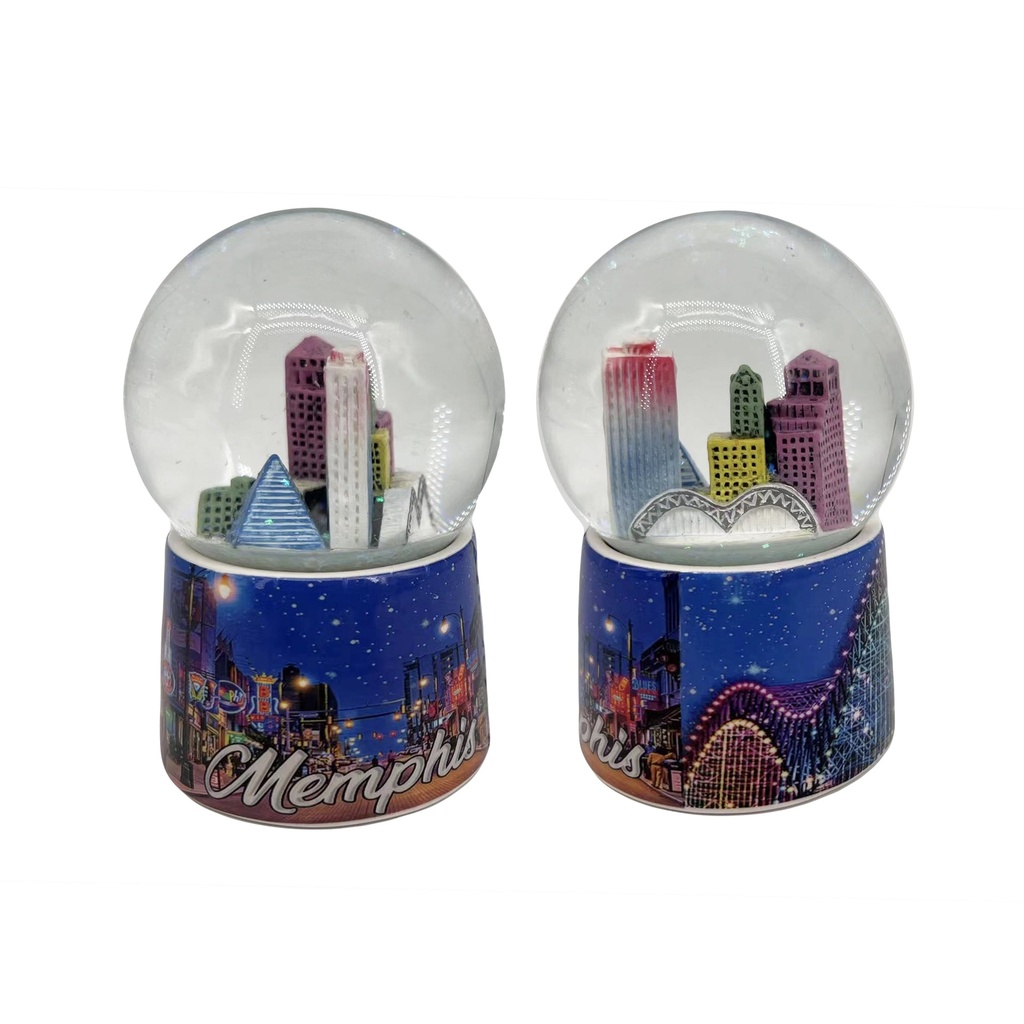 Memphis Snowglobe - Skyline