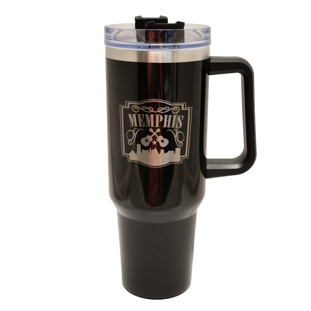 Memphis Tumbler 40oz  - Black