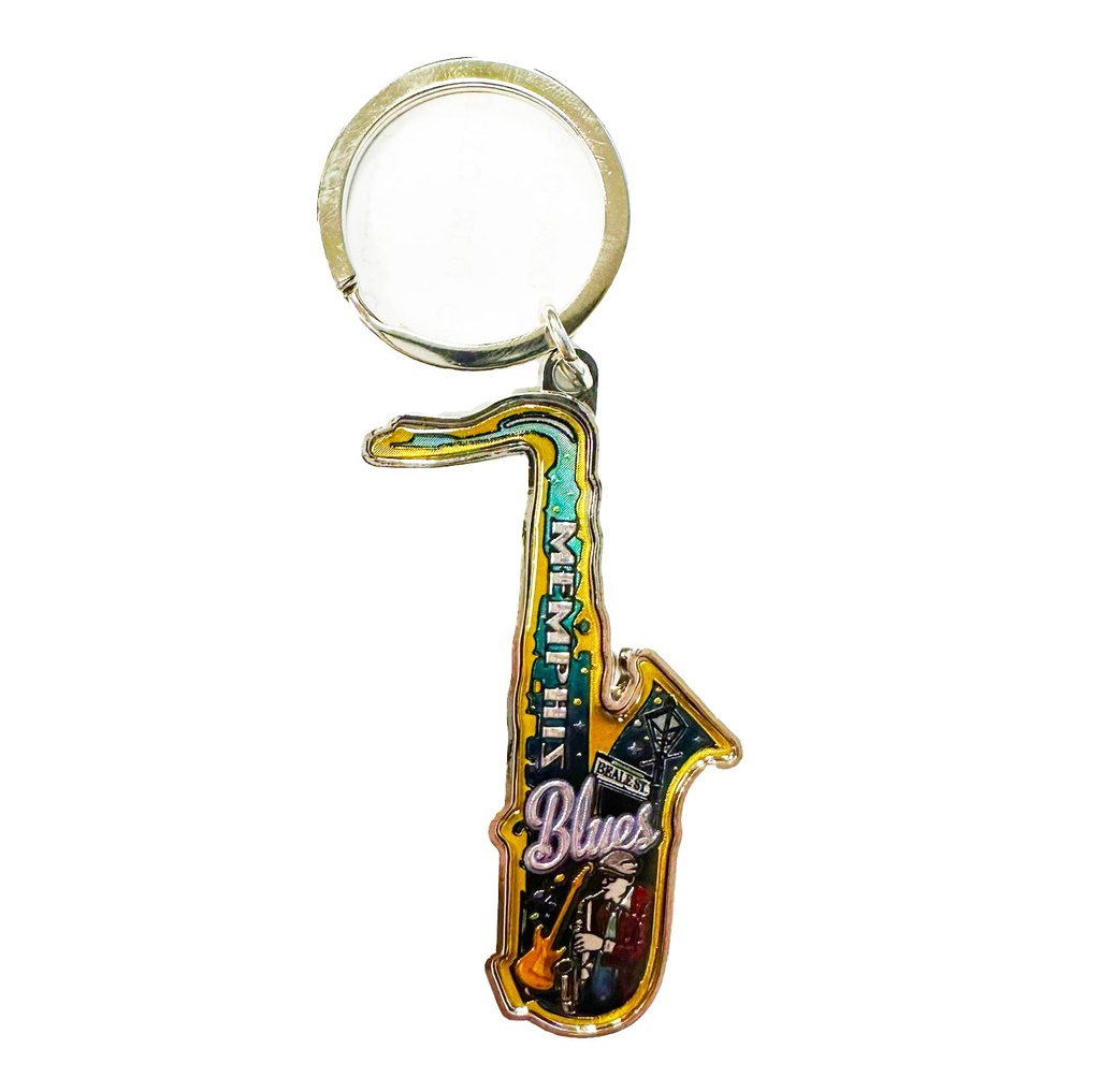 Memphis Key Chain - Blues Saxophone