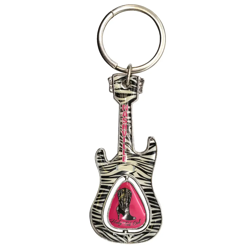 Nashville Key Chain - Honky Tonk Spinner