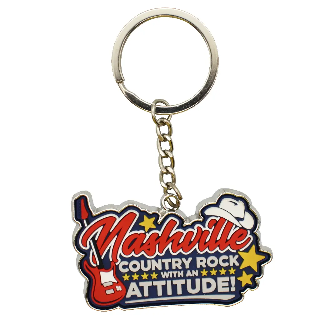 Nashville Key Chain - Country Attitude