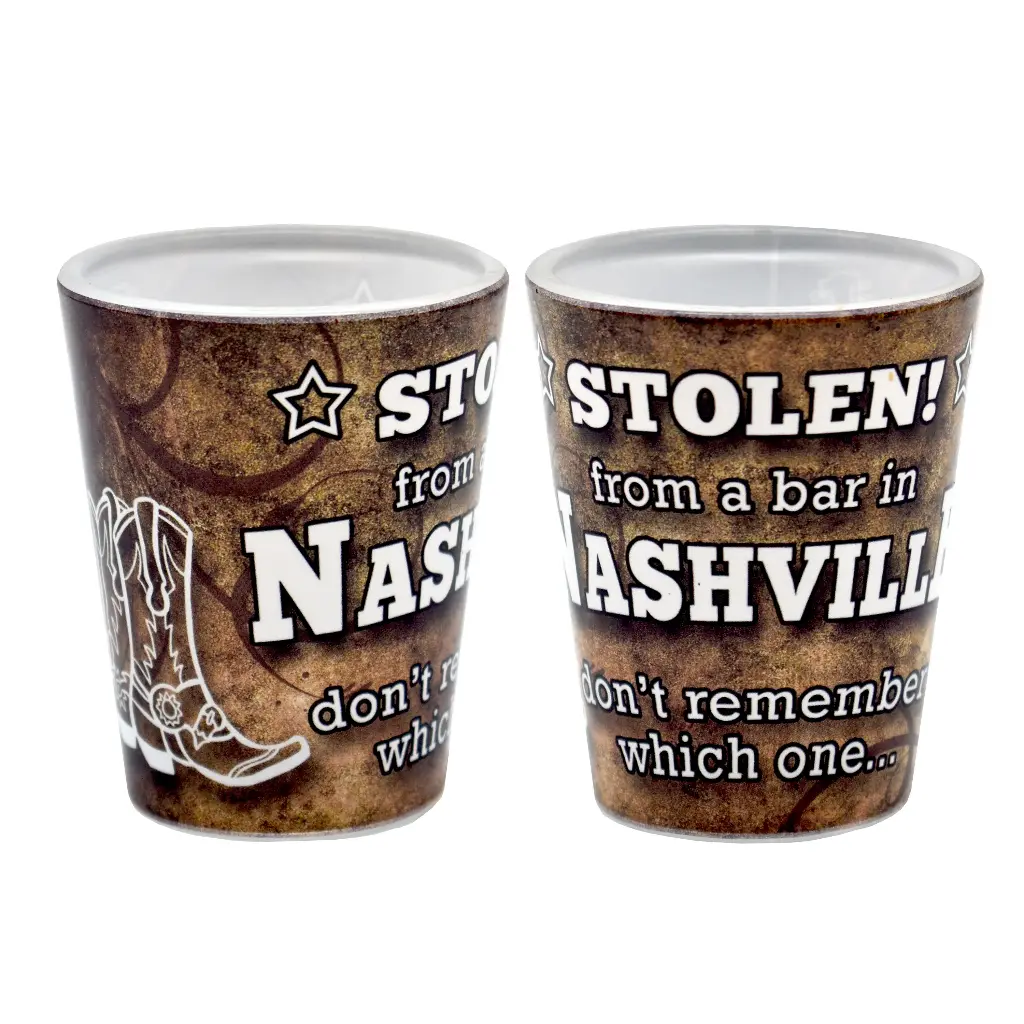 Nashville Shot Glass - Stolen From a Bar