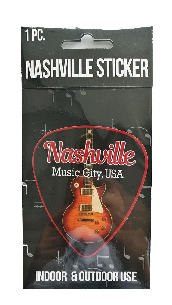 Nashville Sticker - Guitar Pick