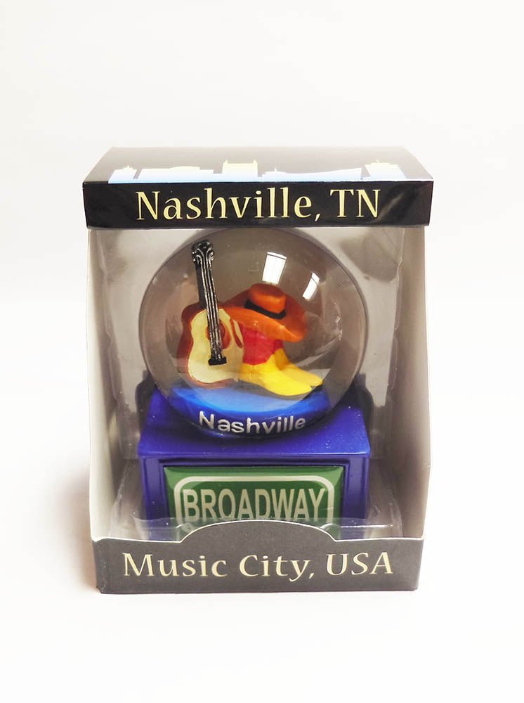 Nashville Snowglobe - Broadway Icons