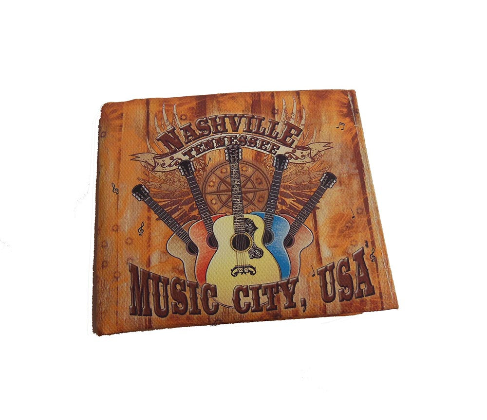 Nashville Wallet - Wood Panel Fold