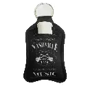 Nashville Key Chain w/Multiuse Pouch - Blk & Wht