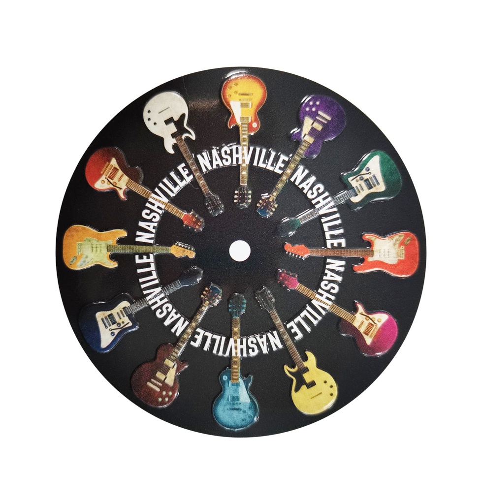 Nashville Magnet - Guitars Record Tin