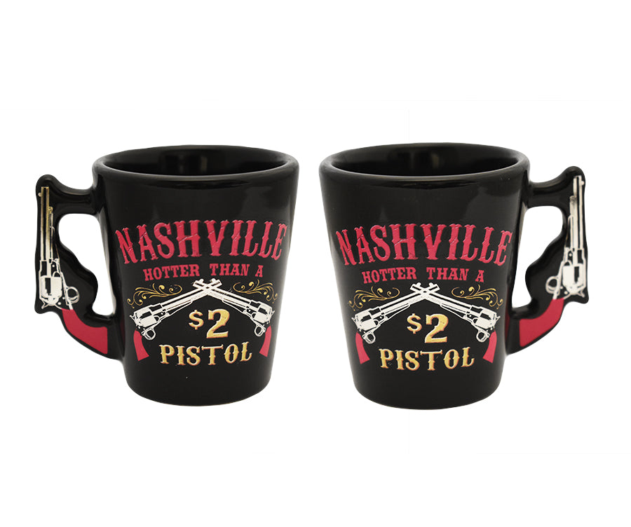 Nashville Shot Glass - Hotter $ 2 Metallic