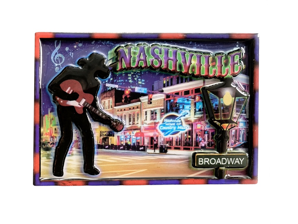 Nashville Magnet - Cowboy Laser 3D