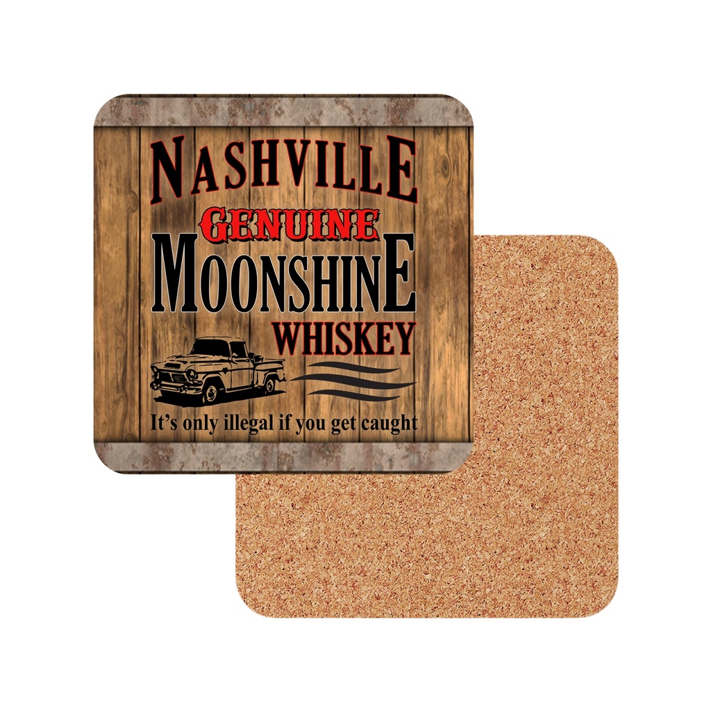 Nashville Coasters - Moonshine - 6pc Set