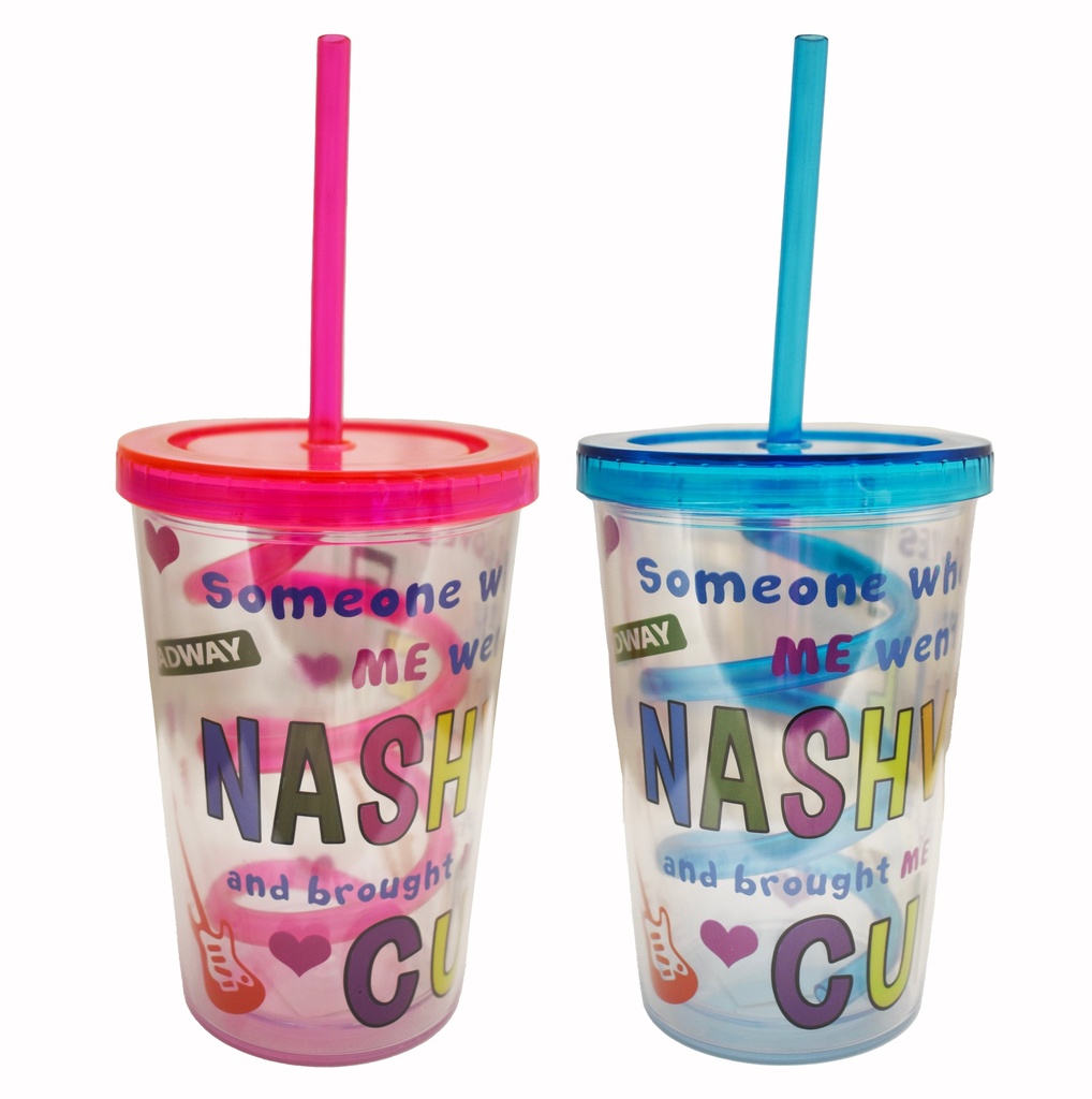 Nashville Tumbler Kids Cup w/ Straw