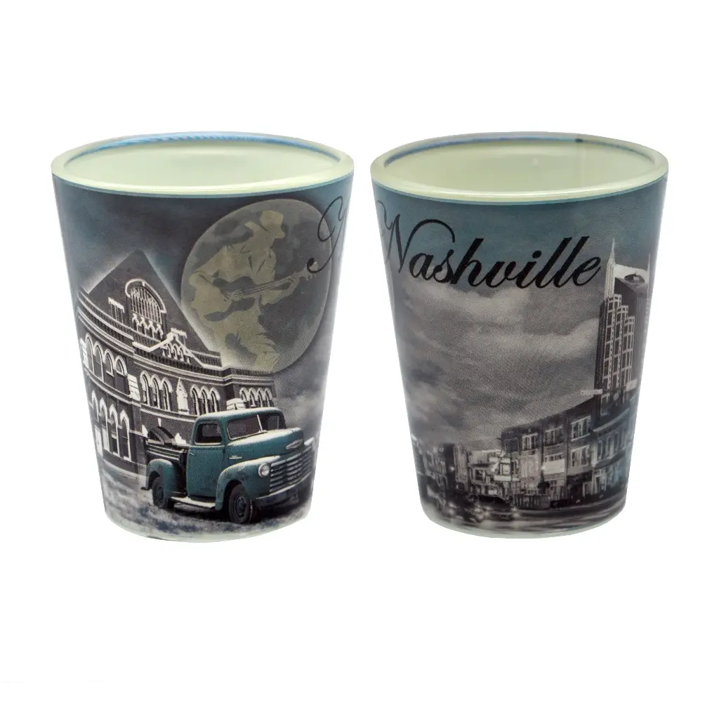 Nashville Shot Glass - Smoky Night