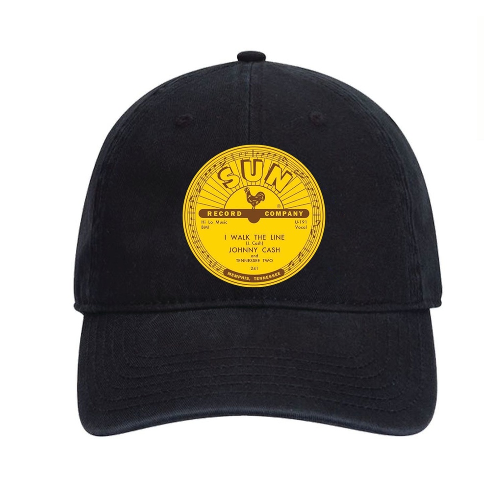 Sun Record Cap - Johnny Cash I Walk The Line