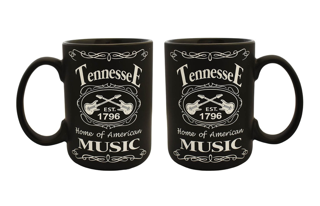 Tennessee Mug - Blk & Wht