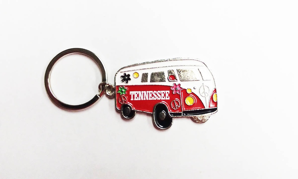 Tennessee Key Chain - Hippy Van - 12pc Set