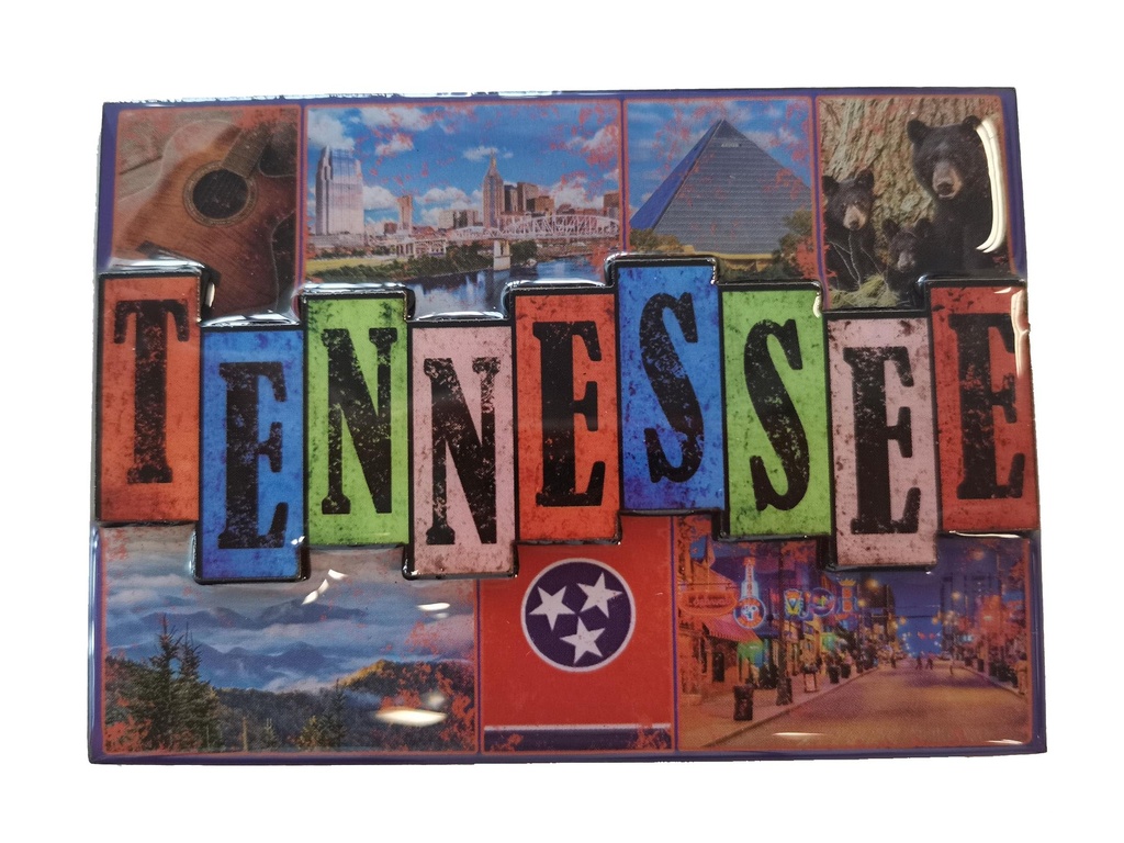 Tennessee Magnet - Photos Laser 3D