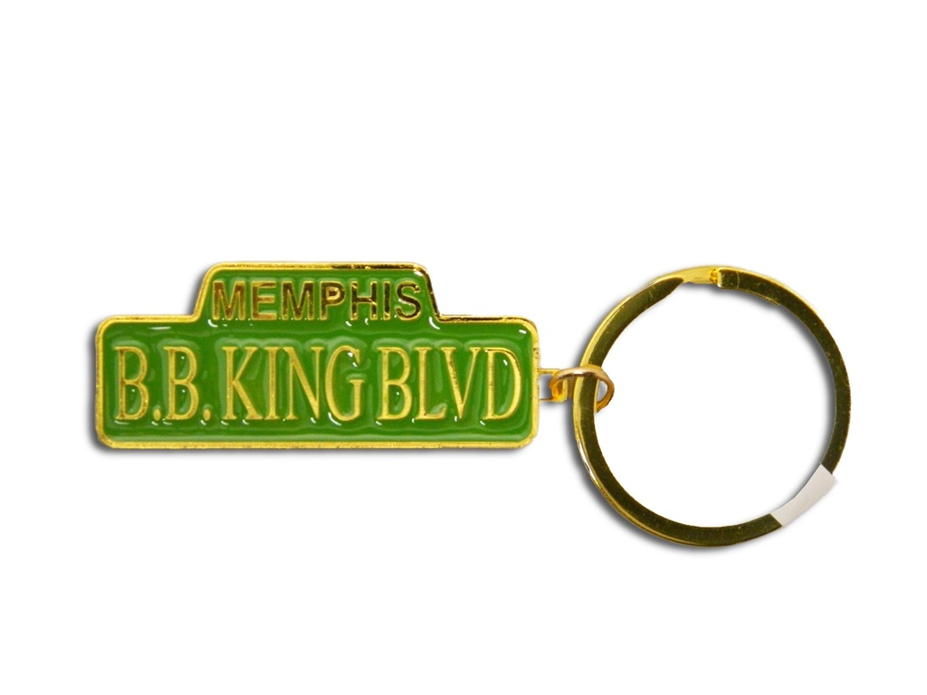 Memphis Key Chain - B.B. King Blvd