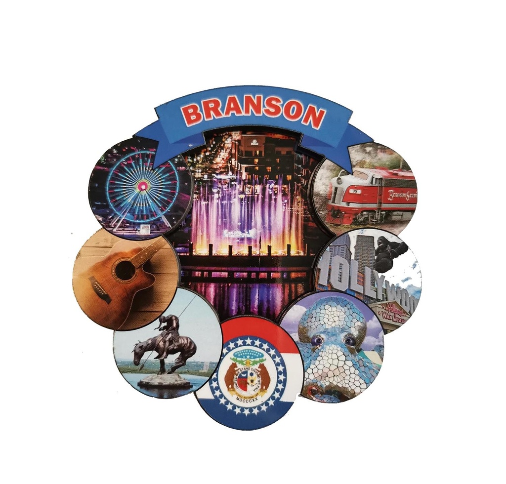 Branson Magnet - Multi Photos