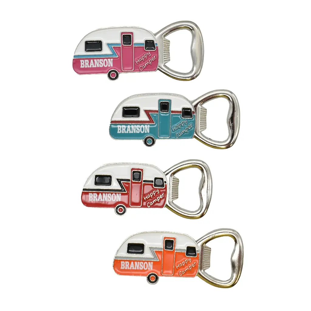 Branson Bottle Opener Set - Camper - 12pc