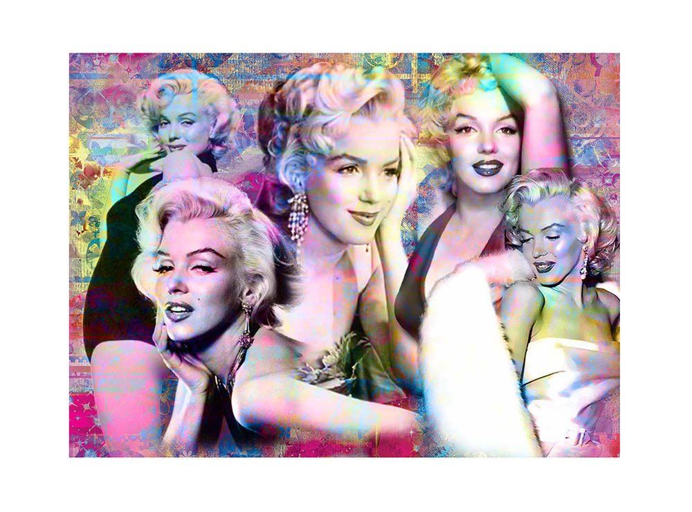 Marilyn Monroe Magnet - Collage