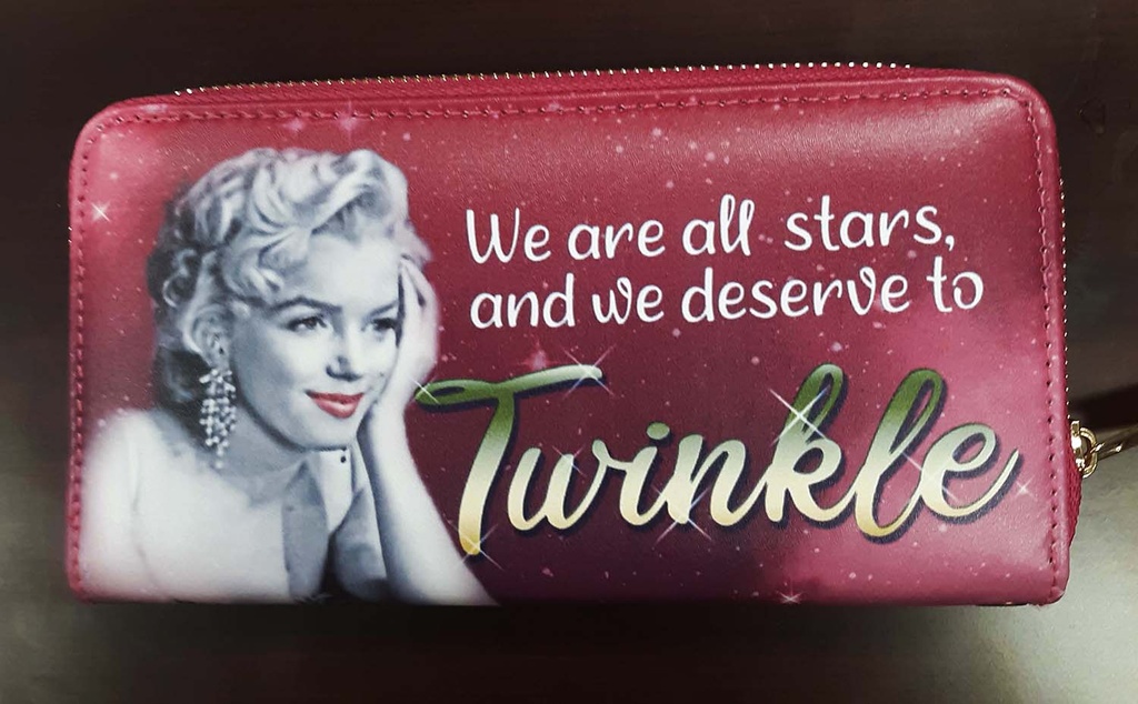 Marilyn Monroe Wallet - Pink Twinkle