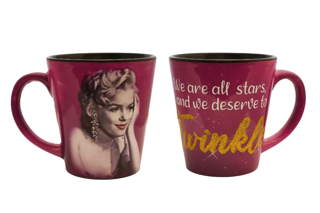 Marilyn Monroe Mug - Pink Twinkle