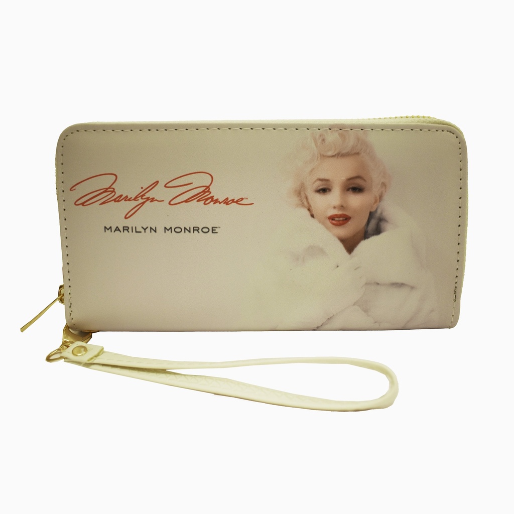 Marilyn Monroe Wallet - White Coat