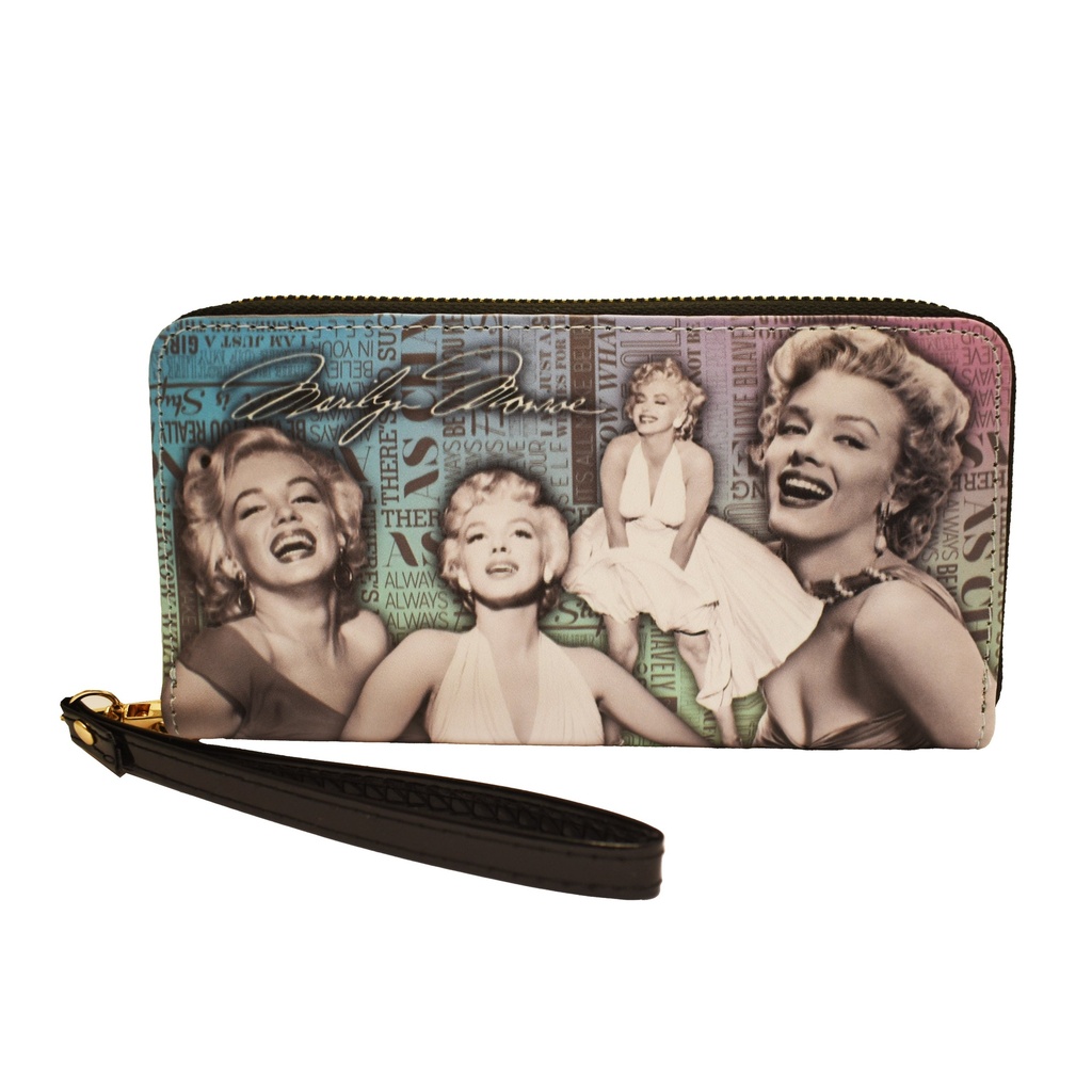 Marilyn Monroe Wallet - Collage Quotes