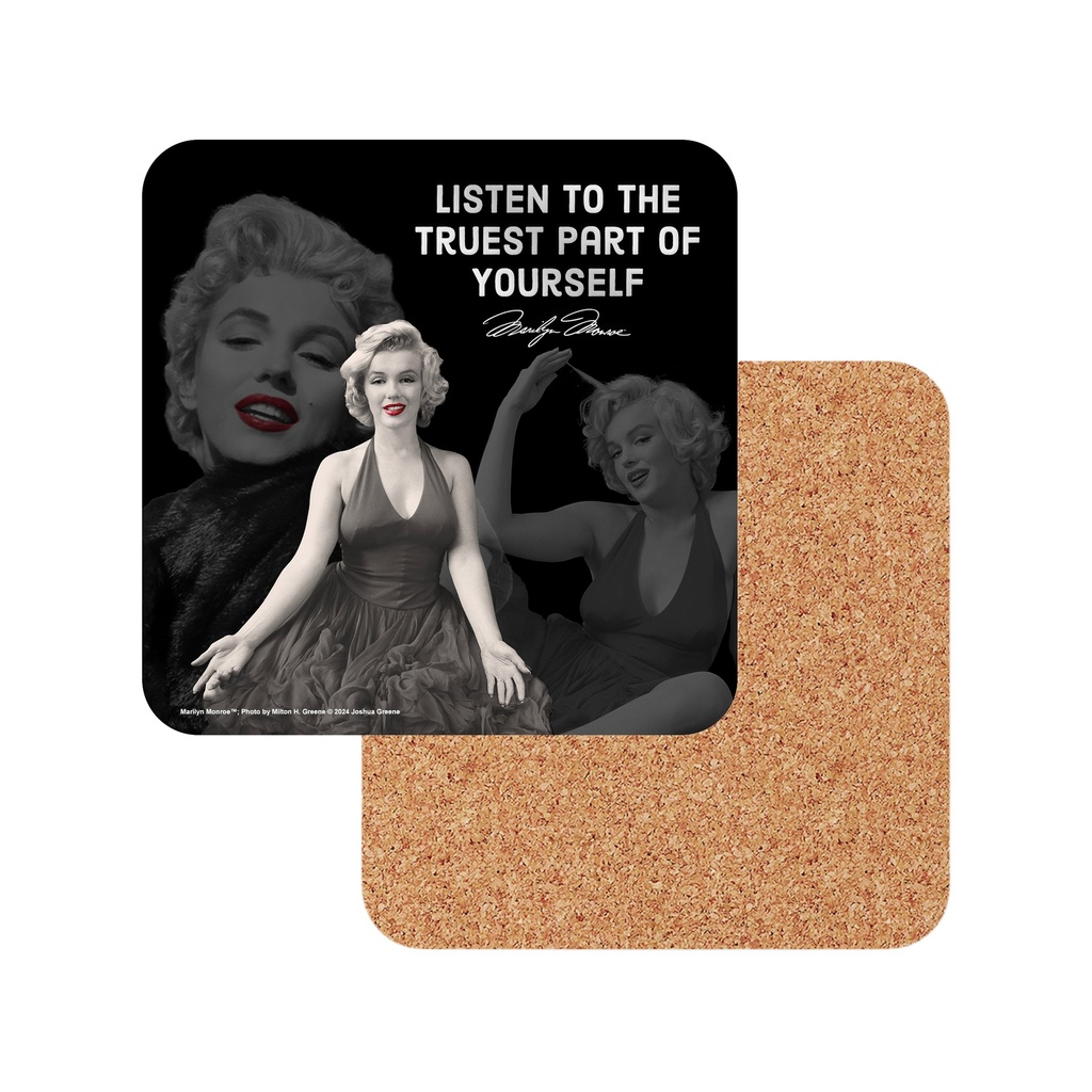 Marilyn Monroe Coasters - Truest Self - 6pc Set