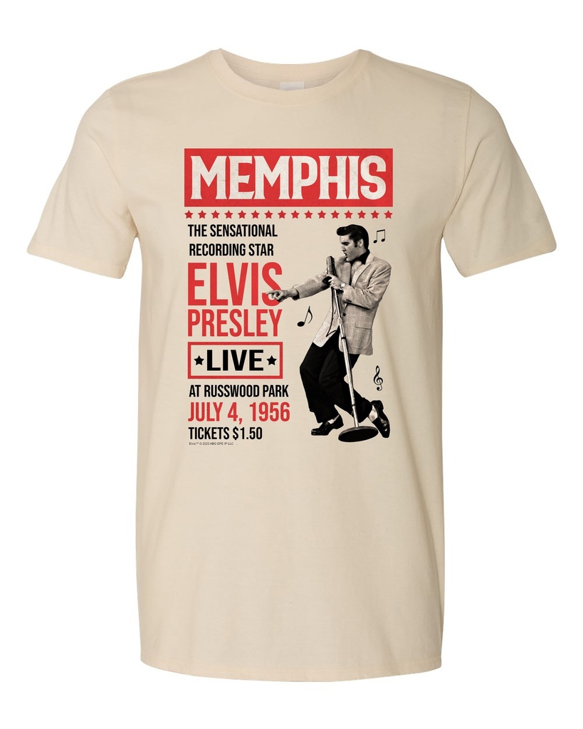 Elvis T-Shirt - Memphis Poster