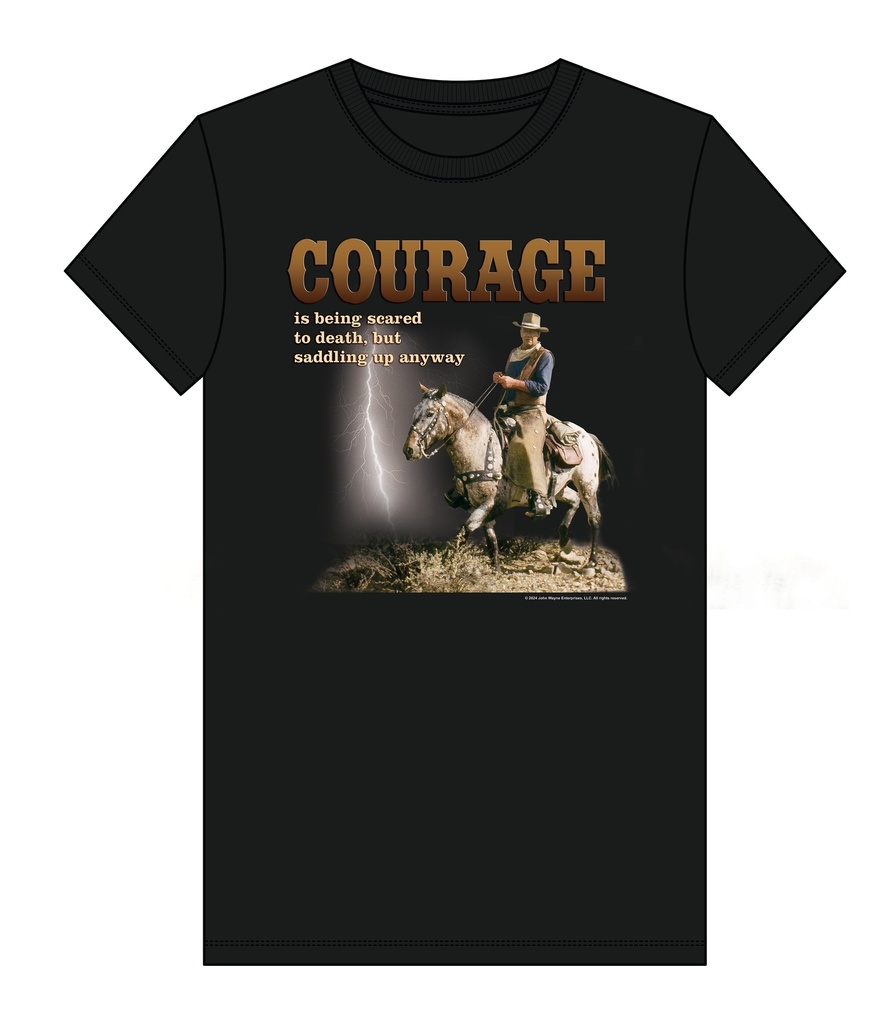 John Wayne T-Shirt - Courage