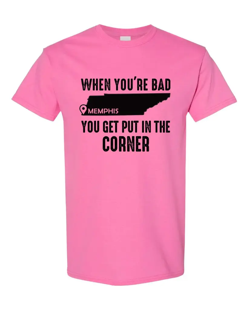 Memphis T-Shirt - Corner Pink