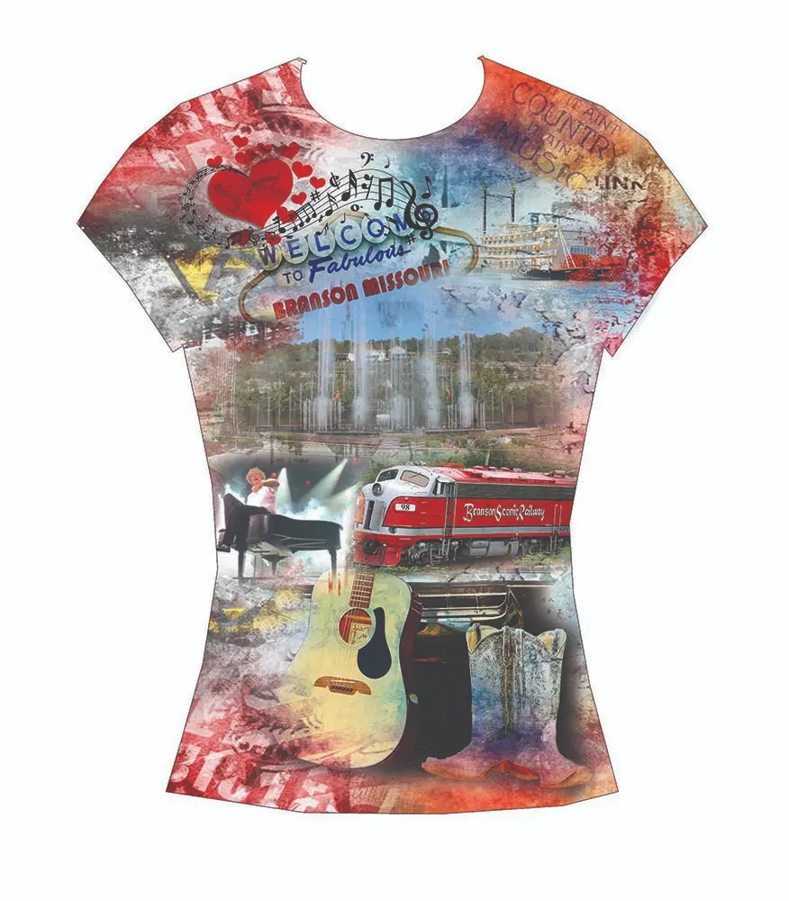 Branson T-Shirt - Collage