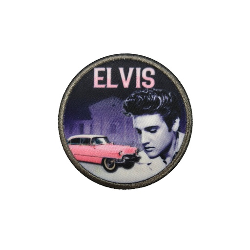 [E9103] Elvis Patch - Pink Caddy