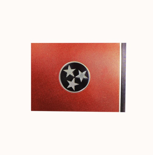 [T7108] Tennessee Magnet - Flag Foil